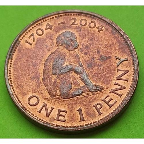 Юб. Гибралтар 1 ренни 1704-2004 гг.