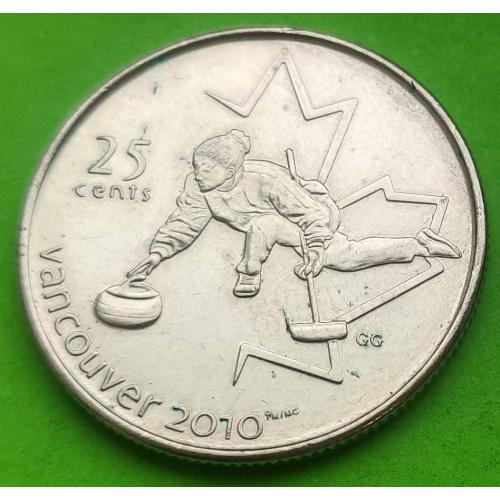 Юб. Канада 25 центов 2007 г. (b)