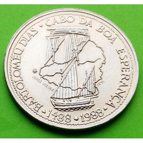 Юб. Португалия 100 эскудо 1988 г. - Бартоломео Диаш (корабль) 
