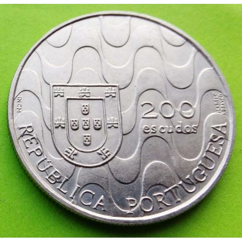 Юб. Португалия 200 эскудо 1992 г. (Председательство Португалии в Евросоюзе)