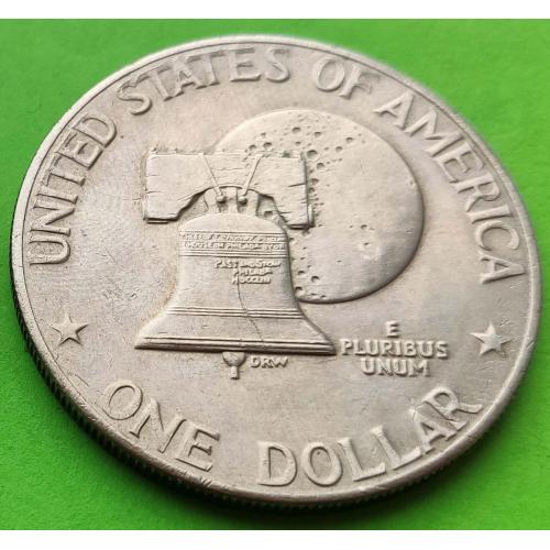 Юб. США 1 доллар 1776-1976 г. (200 лет Независимости) - "Лунный доллар"