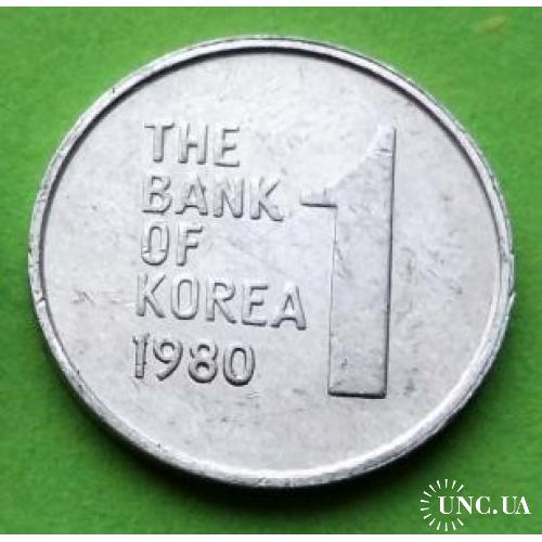 Южная Корея 1 вона 1970 г.