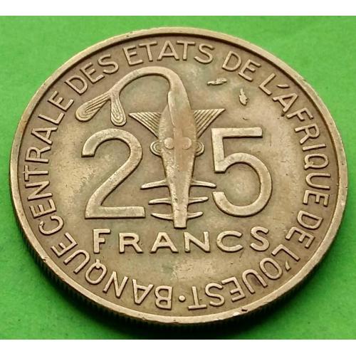 Западно-Африканский Союз 25 франков 1978 г.