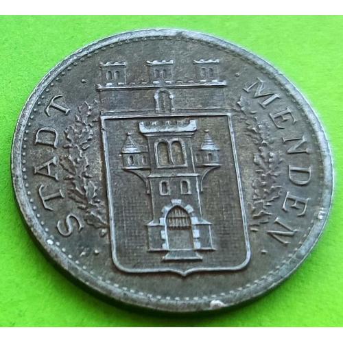 Железо - Германия (Менден) нотгельд 10 пфеннигов 1919 г.