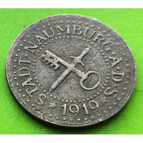 Железо - Германия (Наумбург) нотгельд 10 пфеннигов 1919 г.