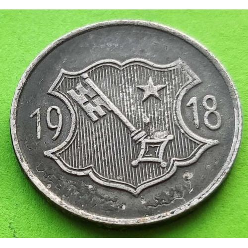 Железо - Германия (Вормс) нотгельд 10 пфеннигов 1918 г.