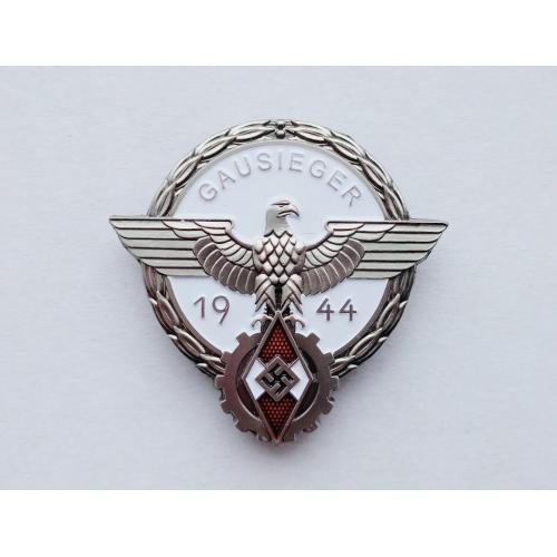 Знак Победителю районного профессионального соревнования Gausieger 1944 Третий Рейх Копия