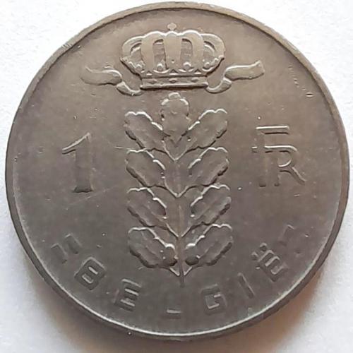 Бельгія 1 франк 1951