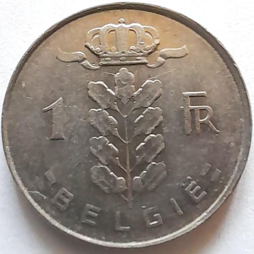 Бельгія 1 франк 1963