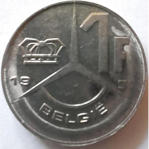 Бельгія 1 франк 1990