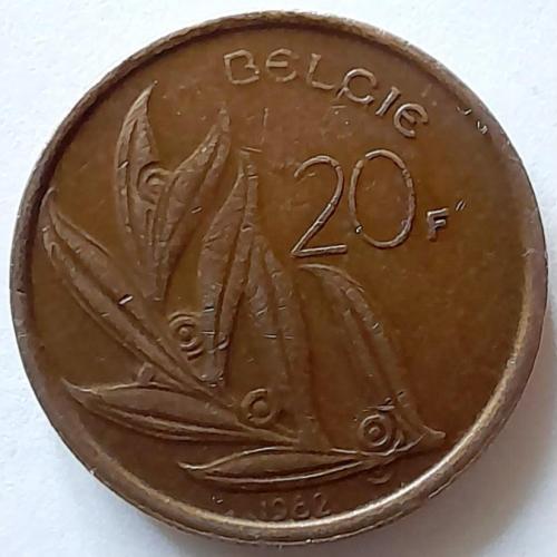 Бельгія 20 франків 1982