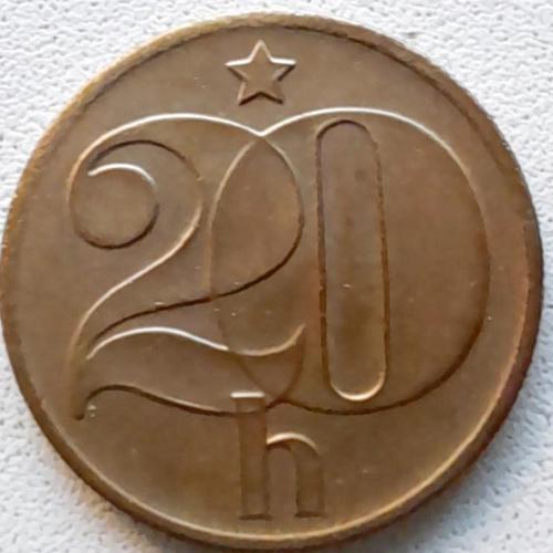 Чехословаччина 20 гелерів 1976