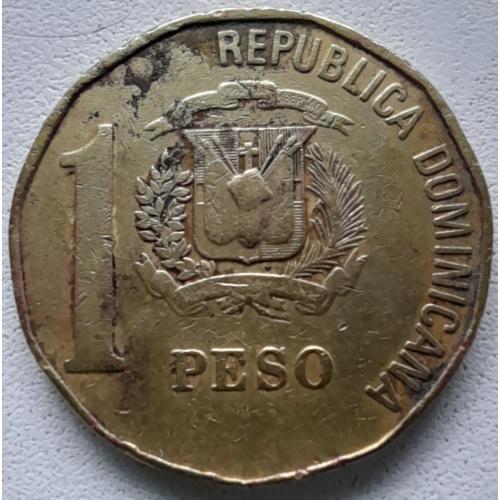 Домініканська Республіка 1 песо 1992