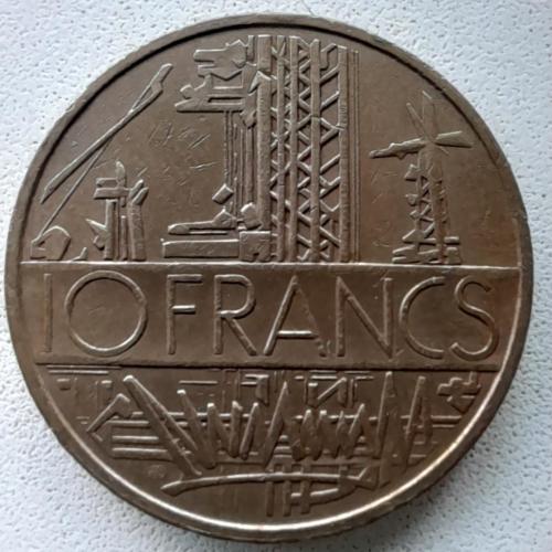 Франція 10 франків 1978