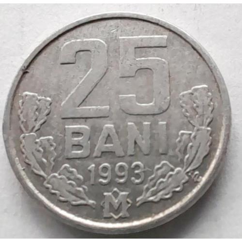 Молдова 25 бані 1993
