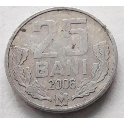Молдова 25 бані 2006