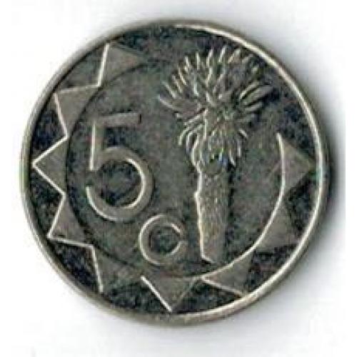 Намібія 5 центів 1993
