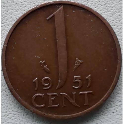 Нідерланди 1 цент 1951