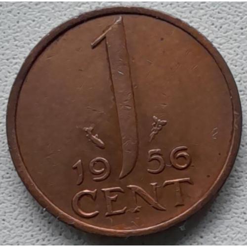 Нідерланди 1 цент 1956