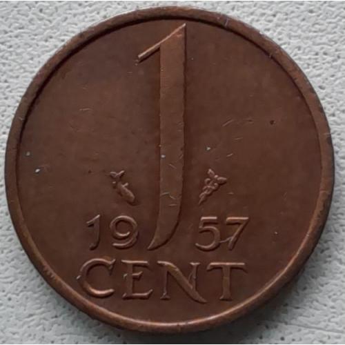 Нідерланди 1 цент 1957