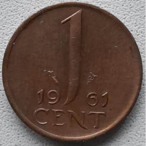 Нідерланди 1 цент 1961