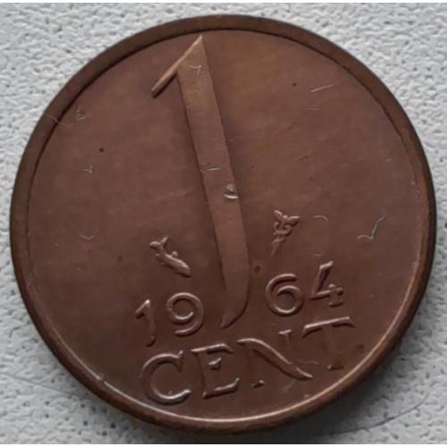 Нідерланди 1 цент 1964
