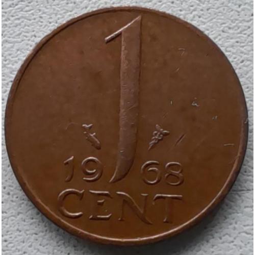 Нідерланди 1 цент 1968
