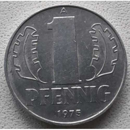 Німеччина 1 пфеніг 1975