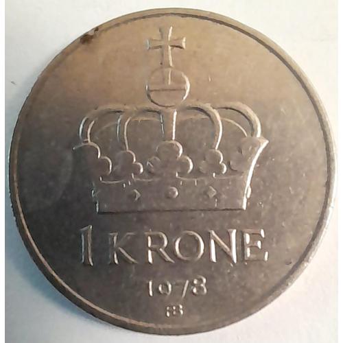 Норвегія 1 крона 1978