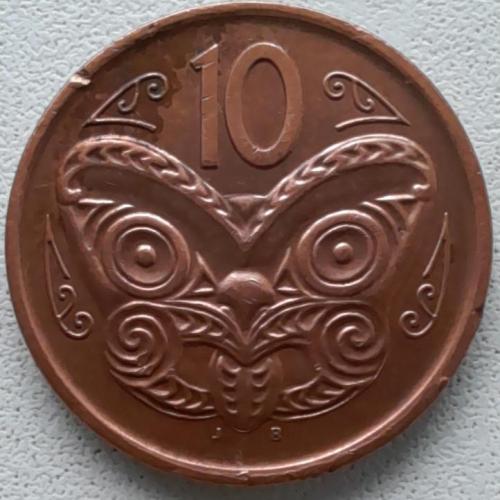 Нова Зеландія 10 центів 2006