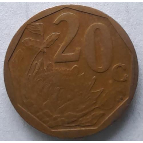 Південно-Африканська Республіка 20 центів 2003