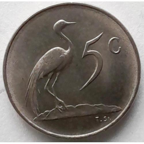 Південно-Африканська Республіка 5 центів 1977