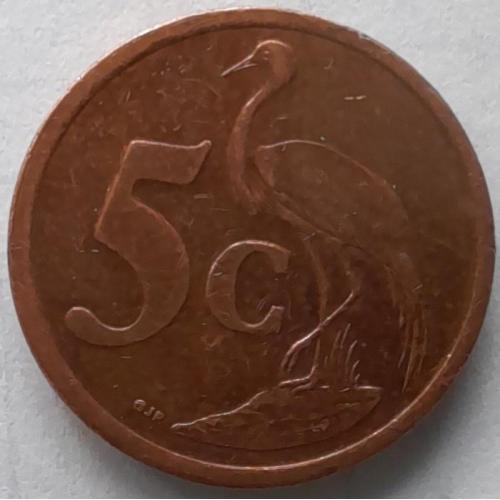 Південно-Африканська Республіка 5 центів 2009