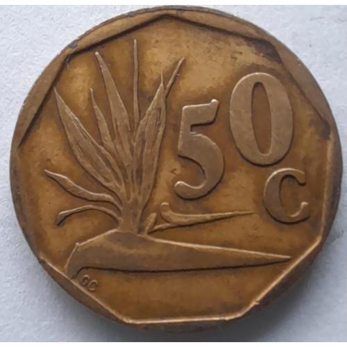 Південно-Африканська Республіка 50 центів 1992