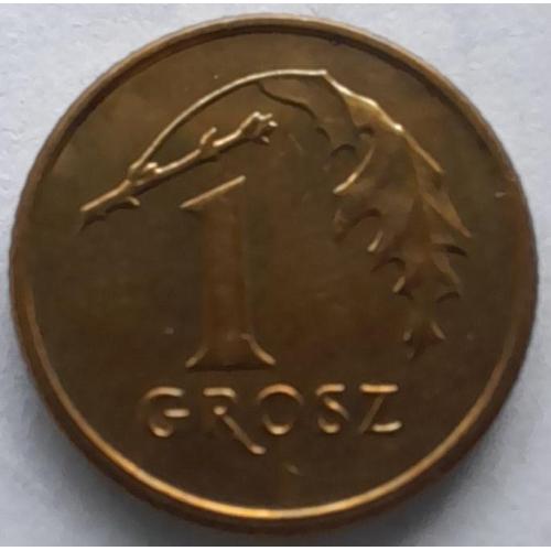 Польща 1 грош 2008