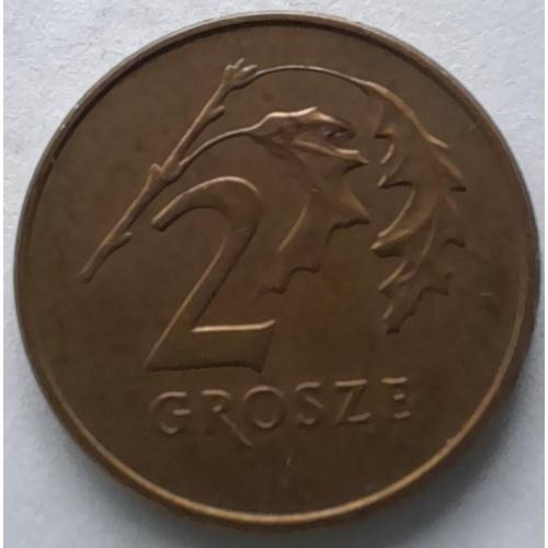 Польща 2 гроша 1991