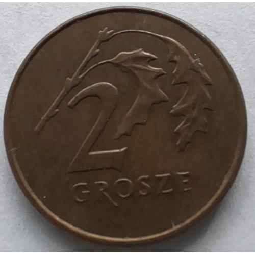 Польща 2 гроша 1992