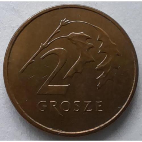 Польща 2 гроша 2007