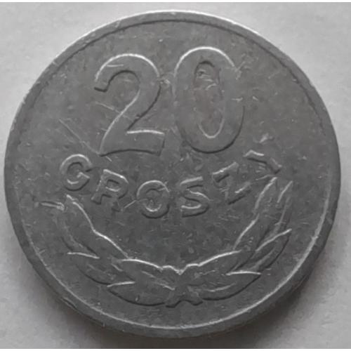 Польща 20 грошей 1963