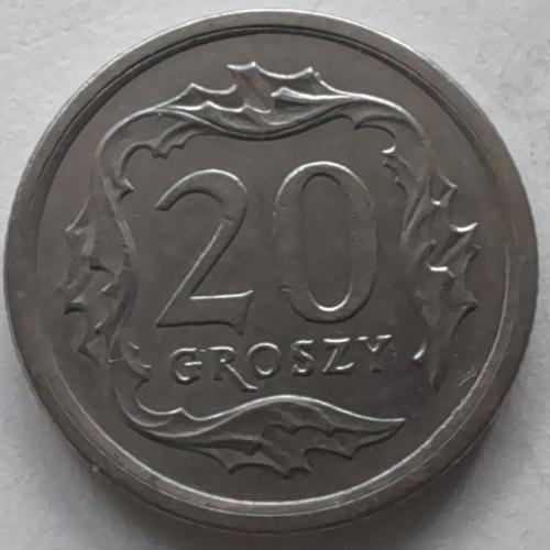 Польща 20 грошей 2000