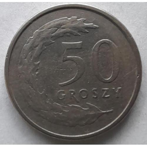 Польща 50 грошей 1990