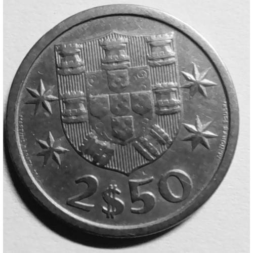 Португалія 2,5 ескудо 1969