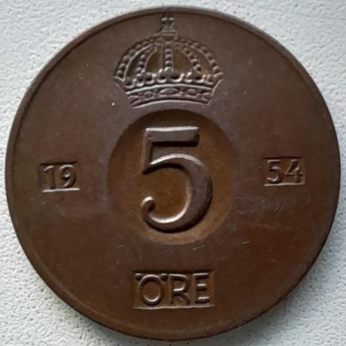 Швеція 5 ере 1954