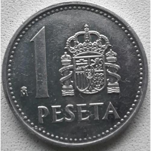 Іспанія 1 песета 1988