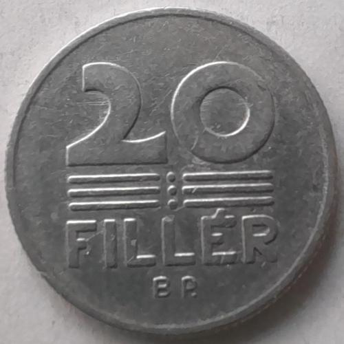 Угорщина 20 філерів 1974