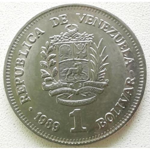 Венесуела 1 болівар 1989