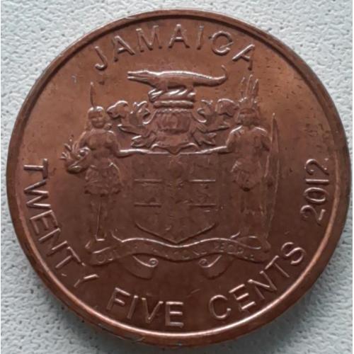 Ямайка 25 центів 2012