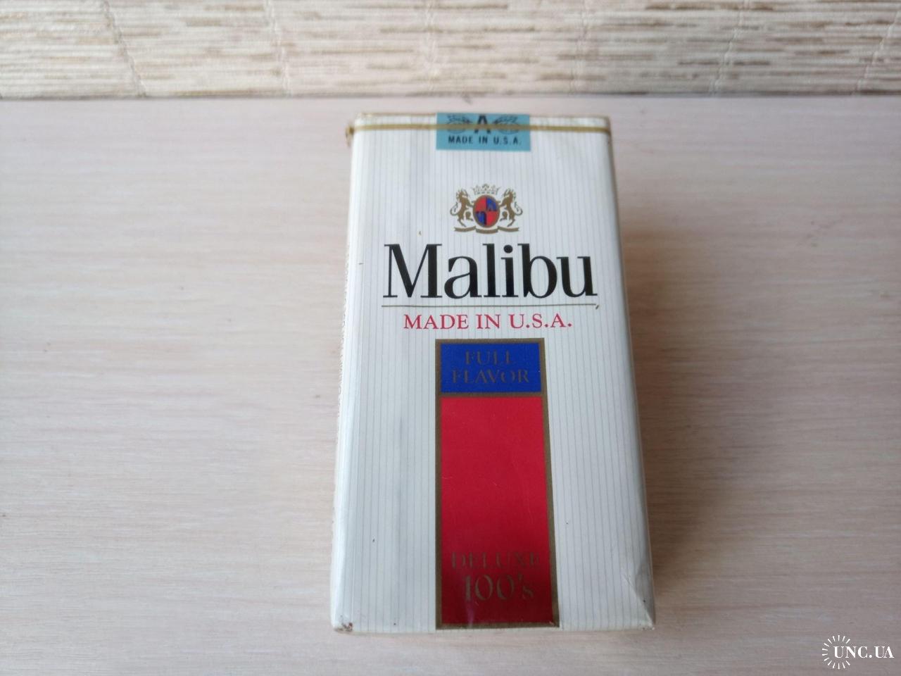 Сигареты Malibu 100's USA купить на