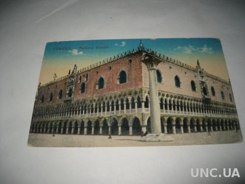 старинная открытка Венеция
