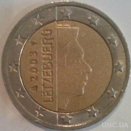 Люксембург 2 євро, 2003
